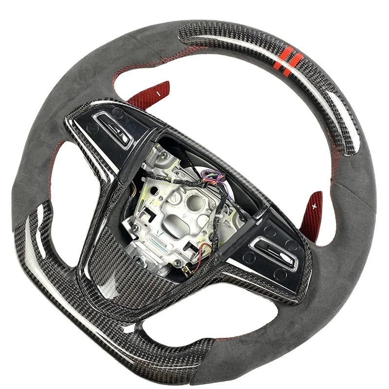 2014-2019 Cadillac CTS/CTS-V/ATS/ATS-V Carbon Fiber Steering Wheel (Customizable)