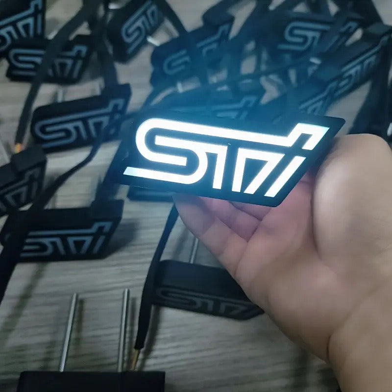 OAC Subaru “STI”  Badge With Flow/Dynamic RGB MultiColor Function (App/Remote Controlled)