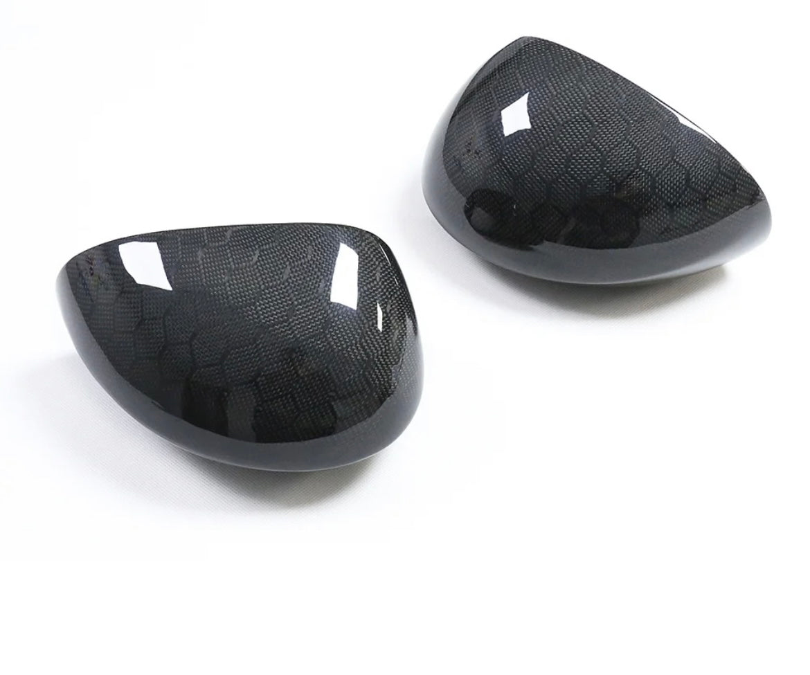 Carbon Fiber (regular/honeycomb) Dodge Challenger Mirror Covers (09-23)