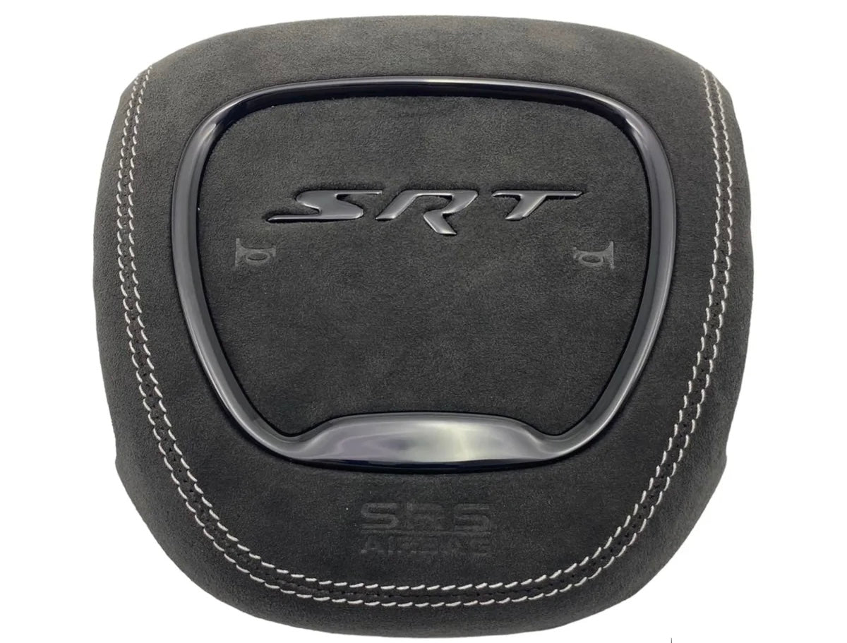 2015+ Dodge Charger/Challenger/Durango/Jeep Custom Air Bag Housing (Alcantara/Leather)