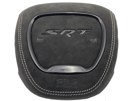 2015+ Dodge Charger/Challenger/Durango/Jeep Custom Air Bag Housing (Alcantara/Leather)