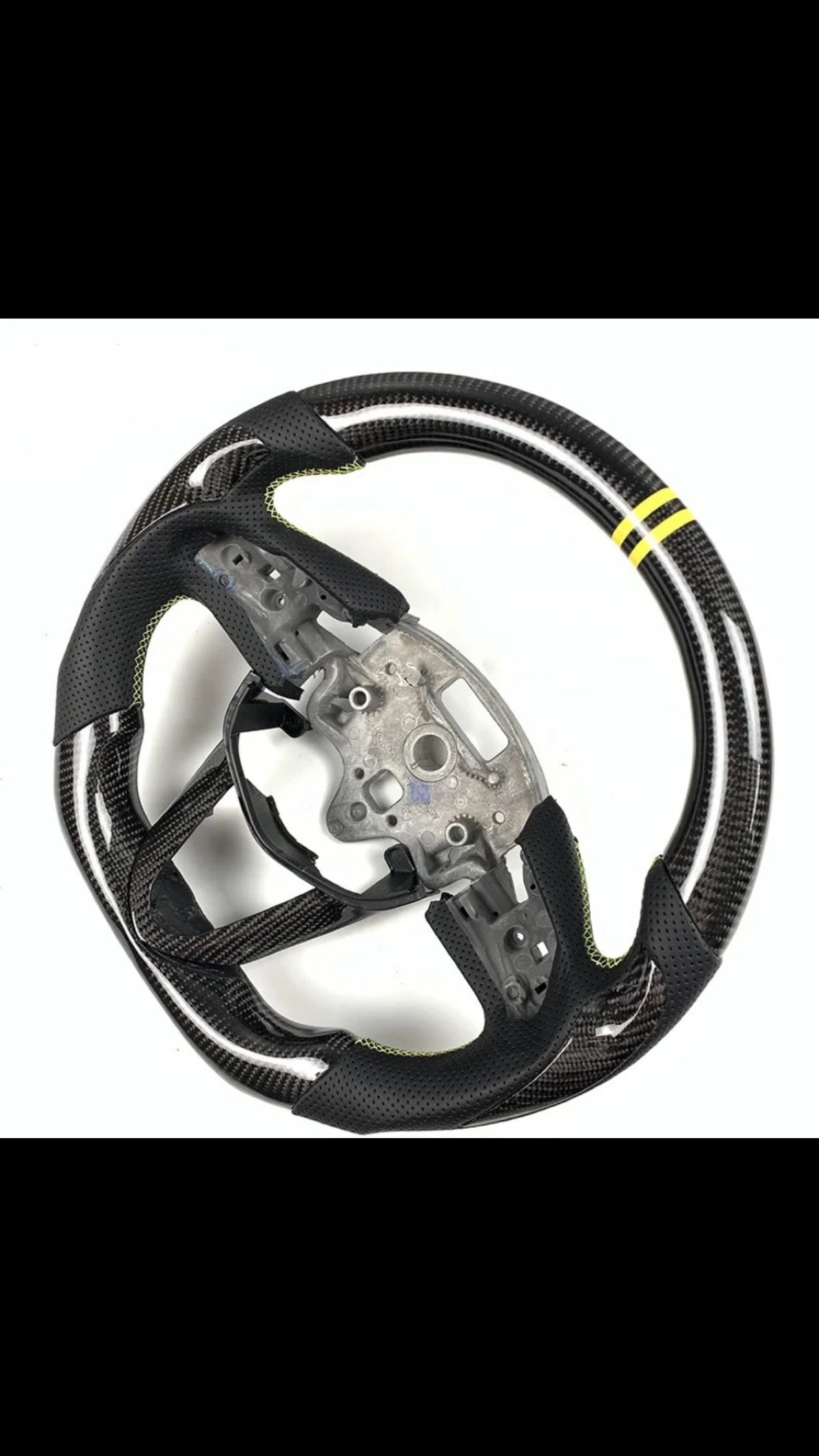 2020-2024 Cadillac CT4/CT4-V CT5/CT5-V/ Blackwing  (Customizable) Carbon Fiber Steering Wheel