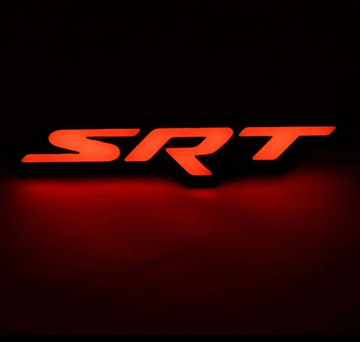 OAC “SRT” Badge With Flow/Dynamic RGB Multicolor Function (App/Remote Controlled)