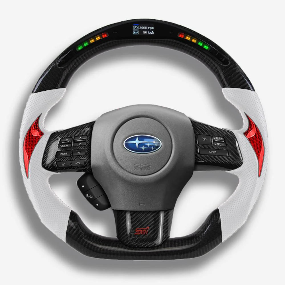 Subaru WRX 2015-2021 Carbon Fiber Steering Wheel (Customizable)