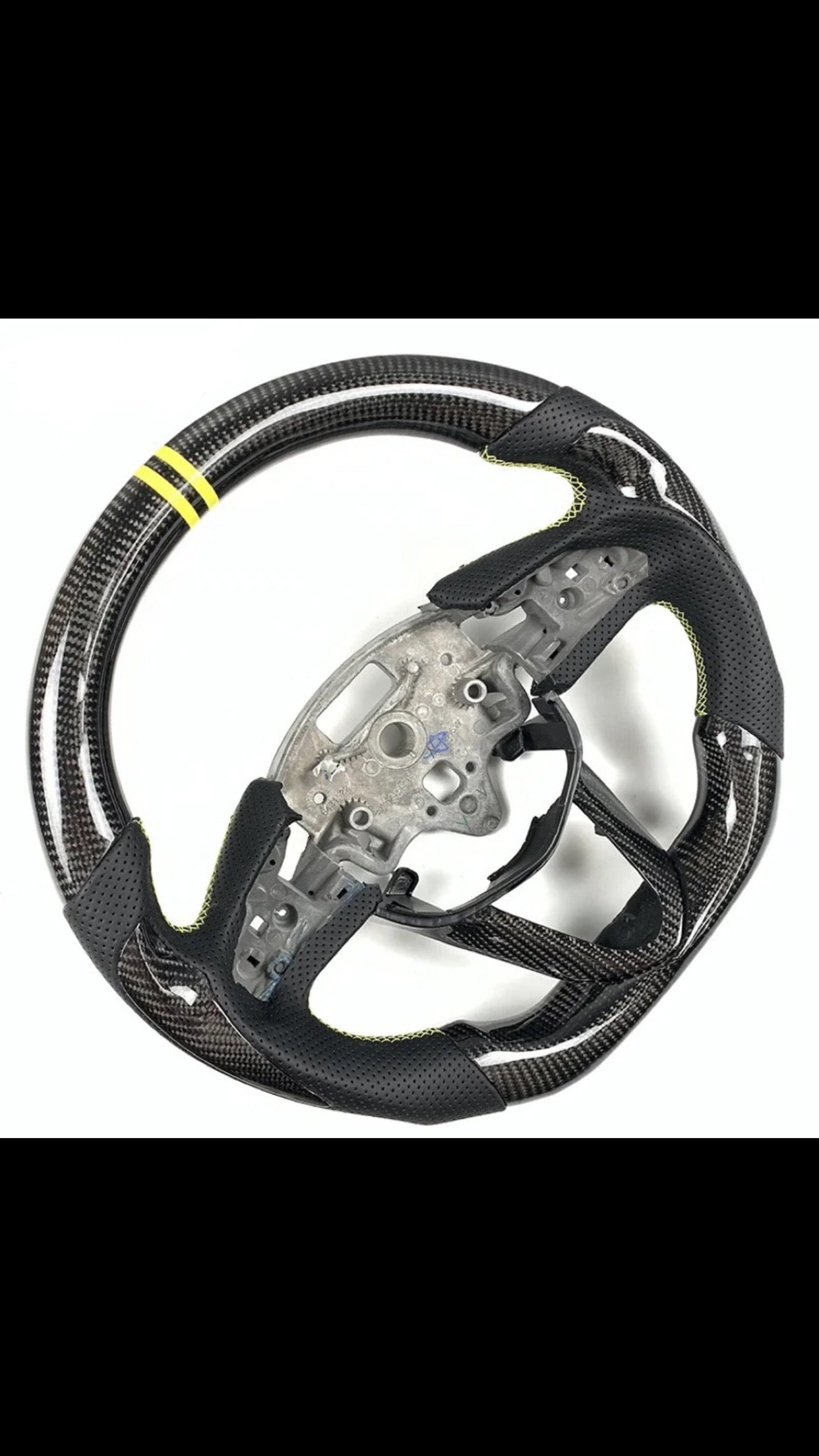 2020-2024 Cadillac CT4/CT4-V CT5/CT5-V/ Blackwing  (Customizable) Carbon Fiber Steering Wheel