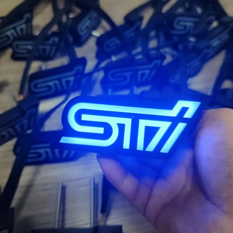 OAC Subaru “STI”  Badge With Flow/Dynamic RGB MultiColor Function (App/Remote Controlled)