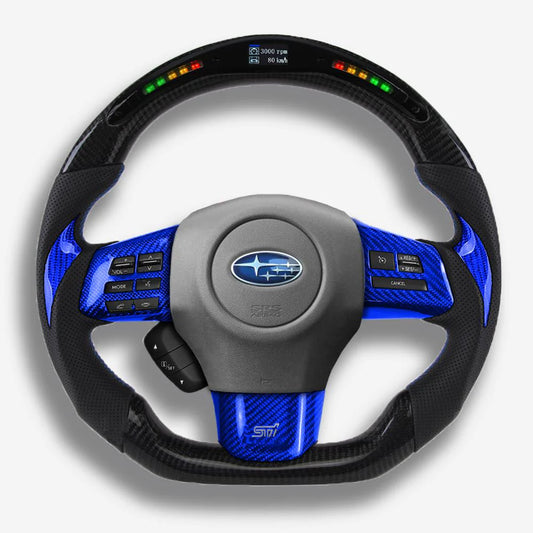 Subaru WRX 2015-2021 Carbon Fiber Steering Wheel (Customizable)