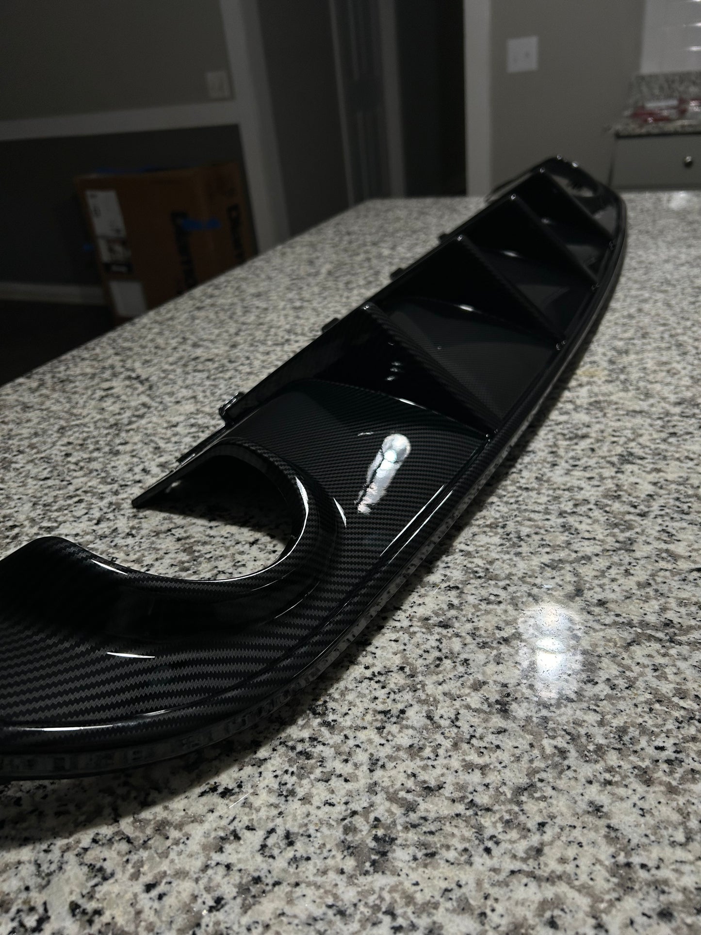 OAC Carbon Fiber Rear Diffuser For Dodge Charger