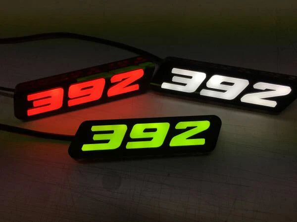 OAC Dodge “392” Badge with Flow/Dynamic RGB Multicolor Function (App/Remote Controlled)