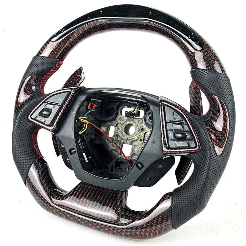 2016-2024 Chevrolet Camaro/ZL1 SS RS Carbon Fiber Steering Wheel (Customizable)